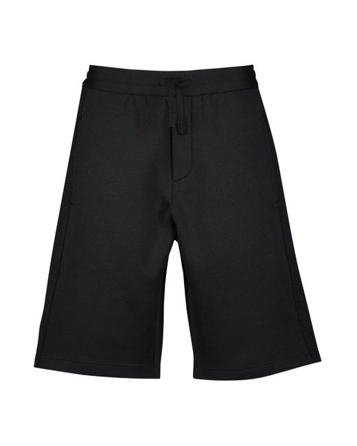 Dior Korte Broeken ,Zwart ,Katoen Zwarte Oblique Shorts Herfst-Winter 2025 in het Black voor heren