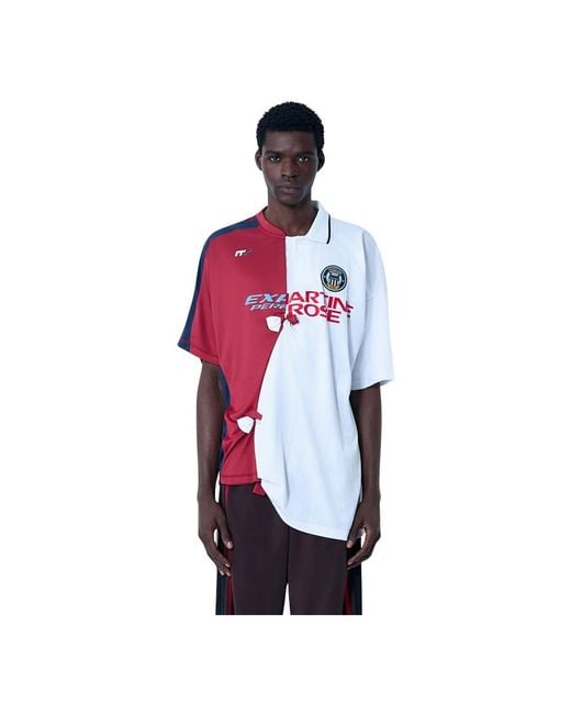 Martine Rose Red Polo Shirts for men