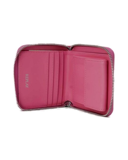 Accessories > wallets & cardholders Replay en coloris Pink