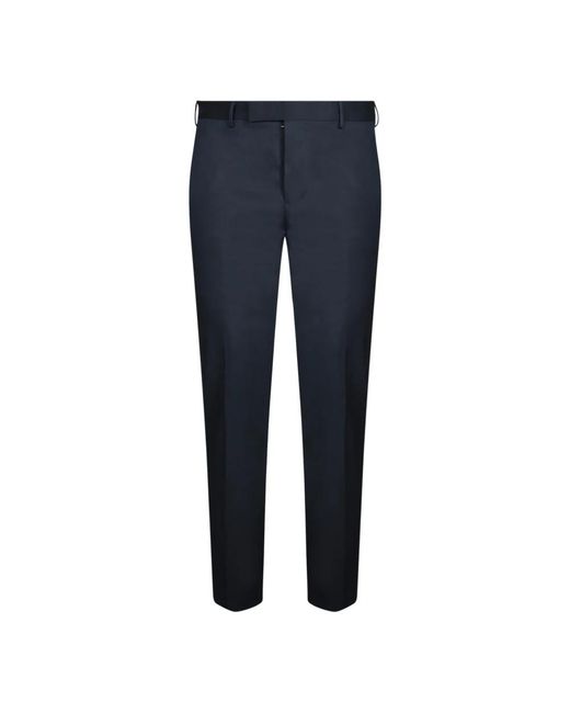 PT Torino Blue Suit Trousers for men