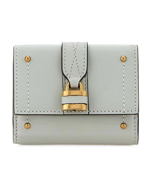 Chloé Mini Trifold in het Metallic