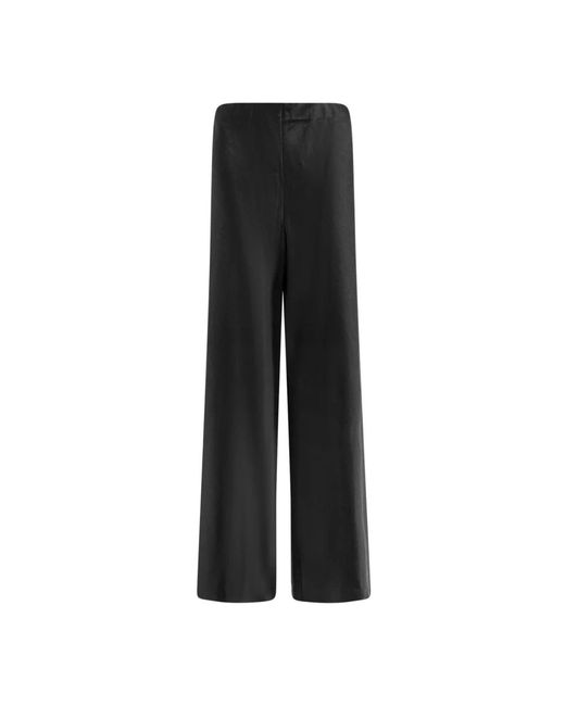 Vince Black Wide Trousers