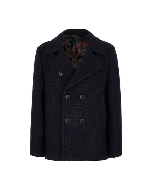 Etro Blue Blazers for men