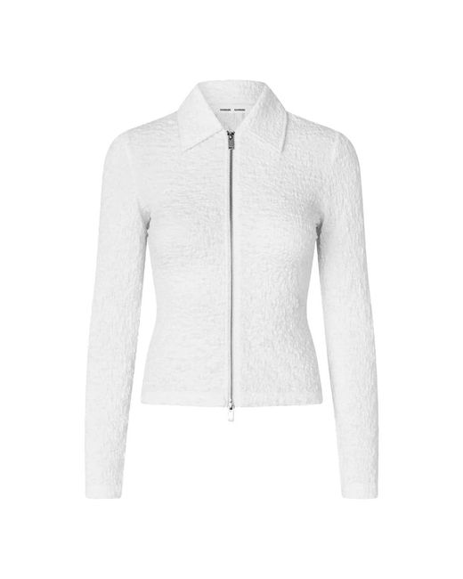 Light Jackets Samsøe & Samsøe de color White
