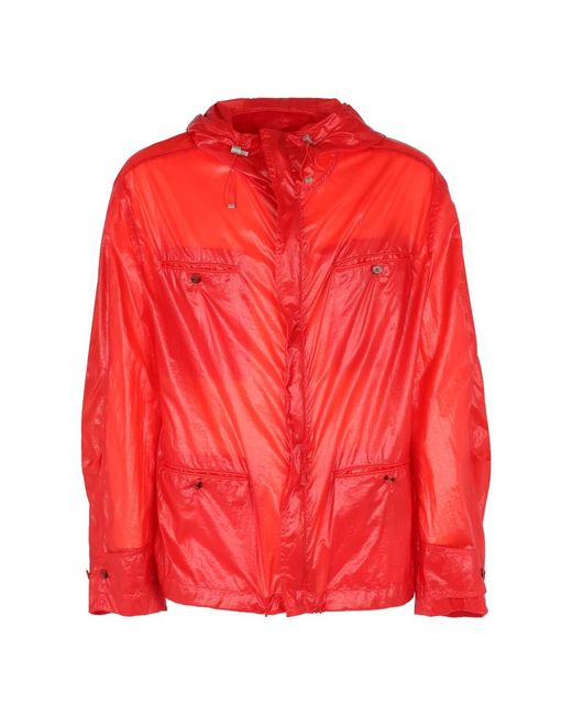Light Jackets Ferragamo pour homme en coloris Red