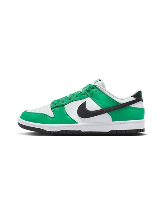 Nike Green Dunk Low Shoes for men