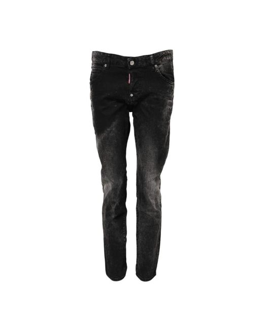 DSquared² Black Slim Fit Jeans