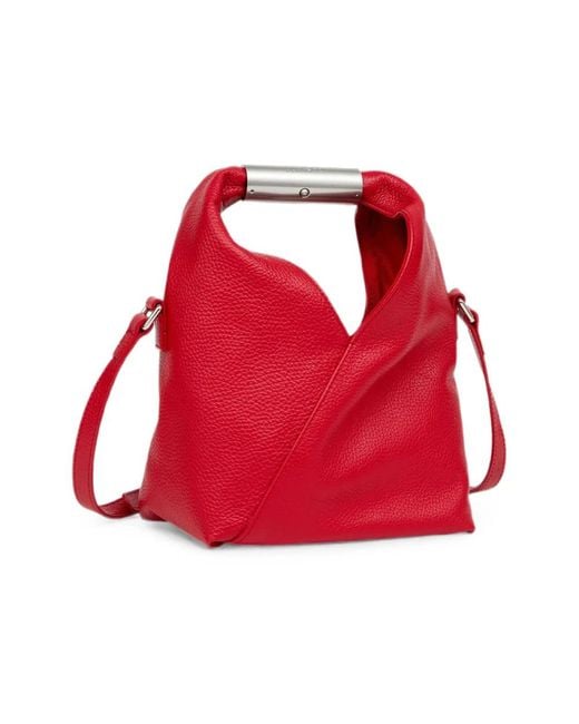 MM6 by Maison Margiela Red Handbags
