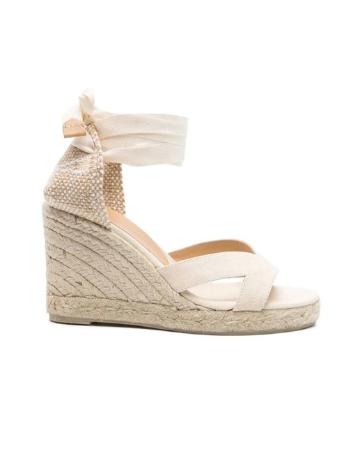 Castaner White Wedges