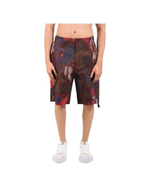 OAMC Red Bermudas for men