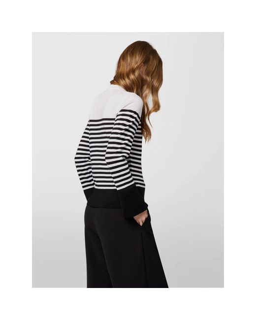 Alpha Studio Girocollo/Lunga Slim in het Black