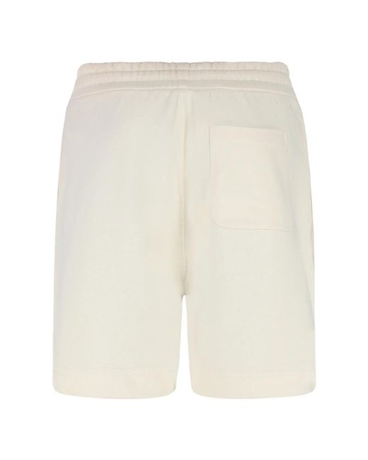 Moncler Natural Casual Shorts for men