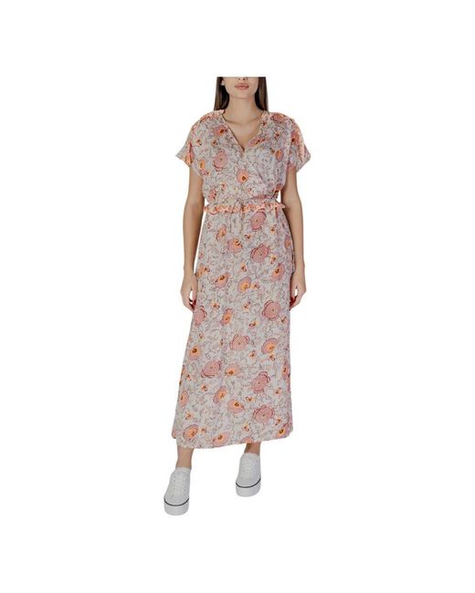 B.Young Brown Midi Dresses
