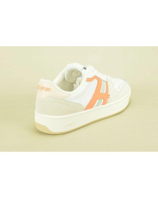 HOFF Schoenen ,Wit ,Witte Oranje Sneakers in het White