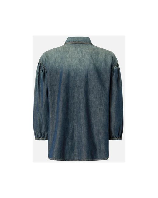 Pinko Blue Denim Shirts