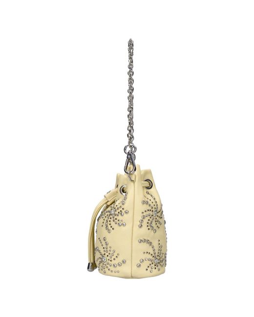 La Carrie Metallic Bucket Bags