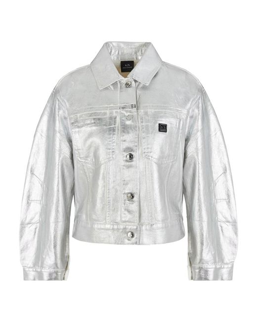 ARMANI EXCHANGE Denim Jackets in het Gray