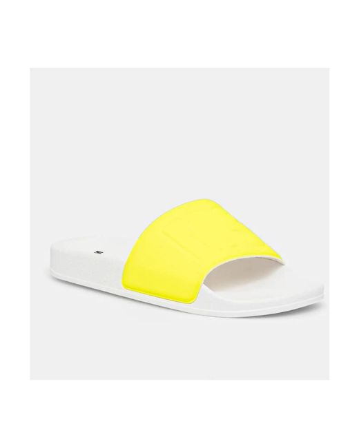 MSGM Badeschuhe in Yellow für Herren
