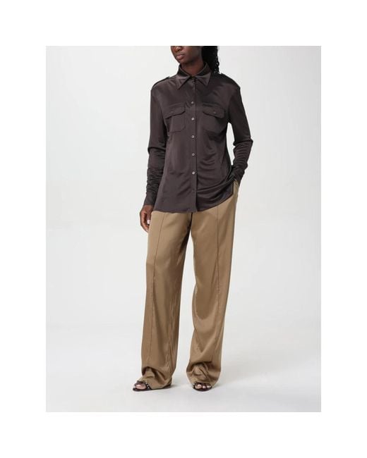 Tom Ford Brown Shirts