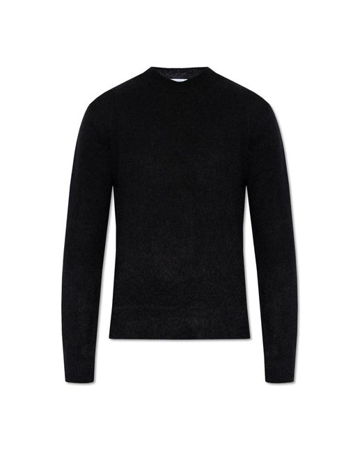 Knitwear > round-neck knitwear Off-White c/o Virgil Abloh pour homme en coloris Black