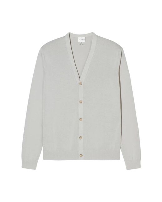 Cardigans Closed de hombre de color Gray