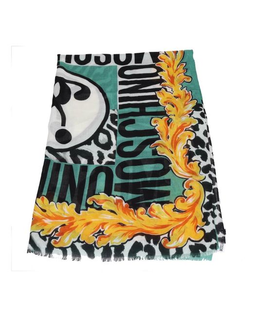 Moschino Yellow Schals multicolour