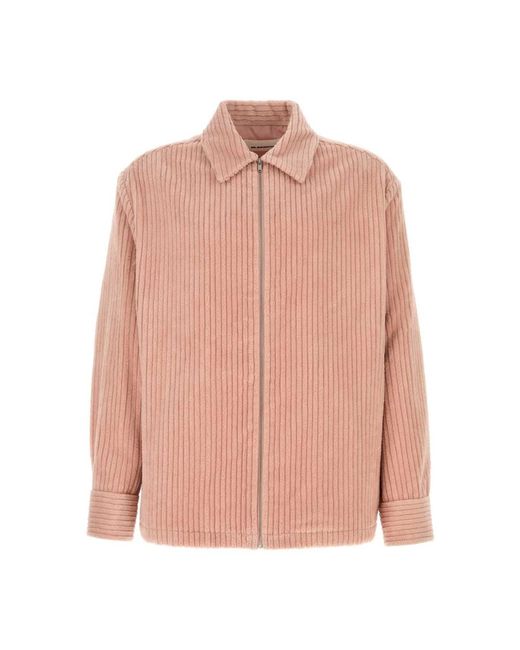 Jil Sander Pink Light Jackets for men