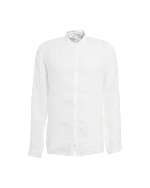 Transit White Casual Shirts for men