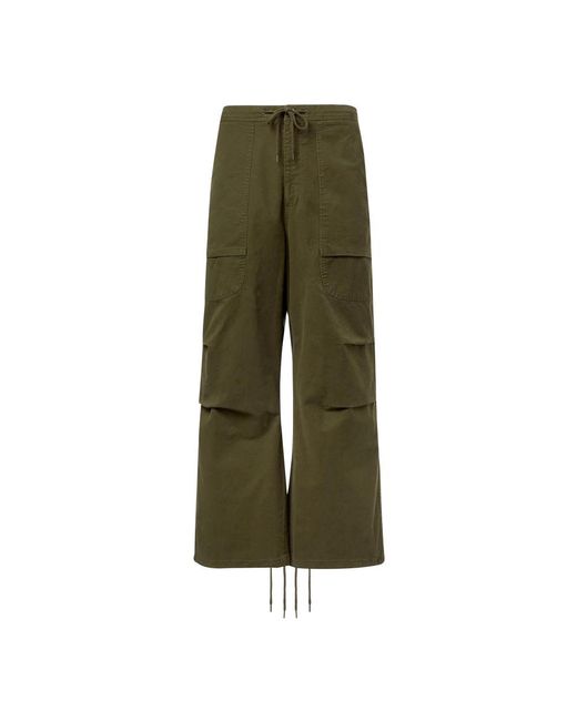 Entire studios Green Wide Trousers for men