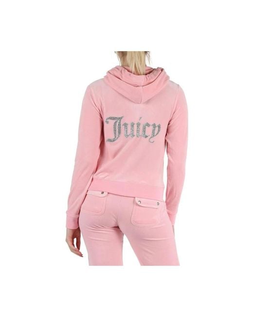 Zip-Throughs Juicy Couture de color Pink