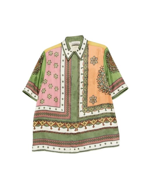 ALÉMAIS Green Shirts