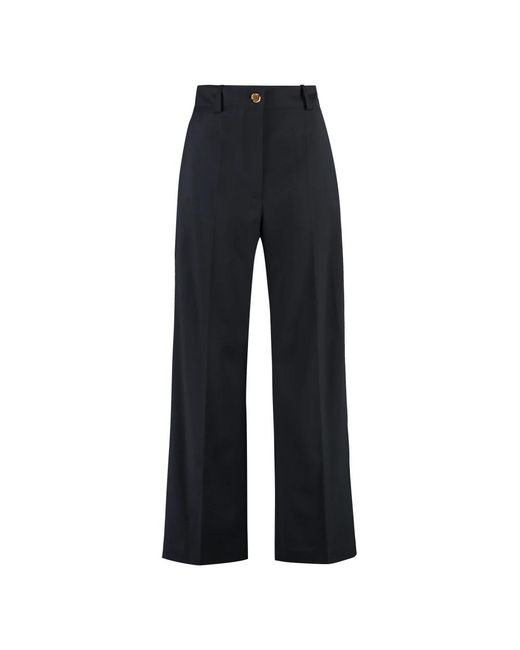 Patou Blue Wide Trousers