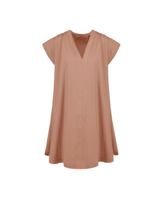 Bomboogie Brown Short Dresses