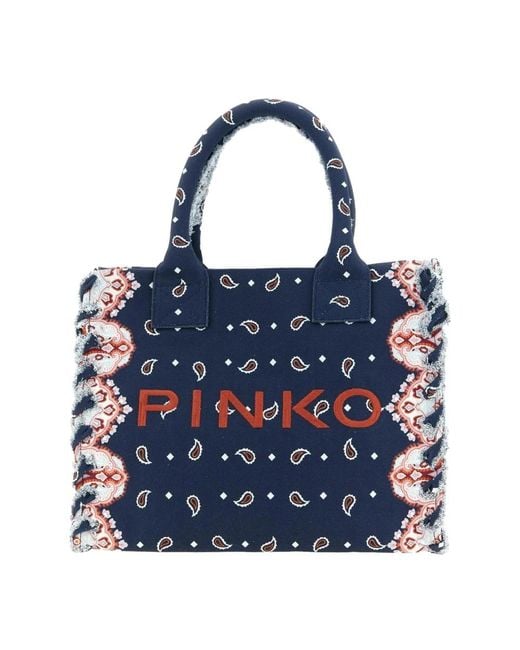 Pinko Blue Shopping Bags