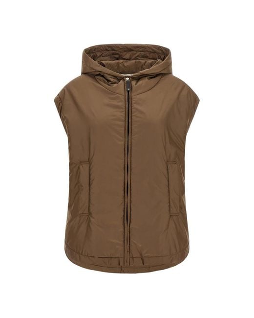 Vests Max Mara en coloris Brown