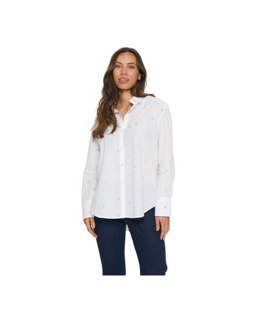 Saint Tropez Diannesz Shirt in het White