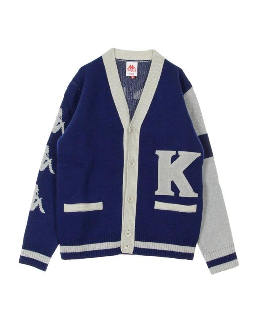 Kappa Truien & Vesten ,Blauw ,Blauwe Trui in het Blue voor heren