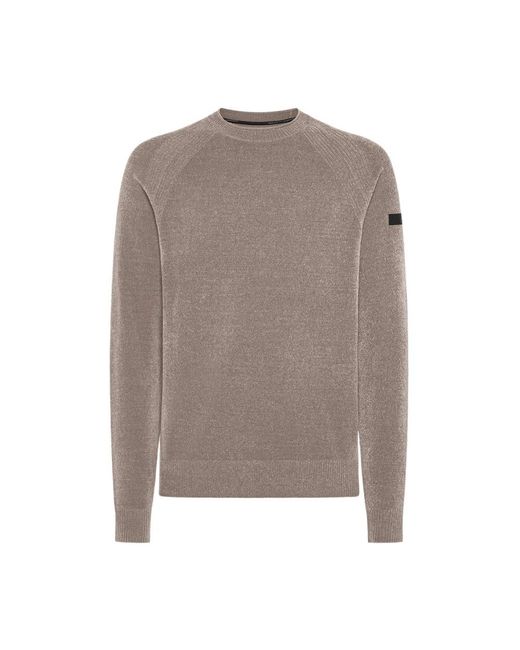 Rrd Brown Round-Neck Knitwear for men