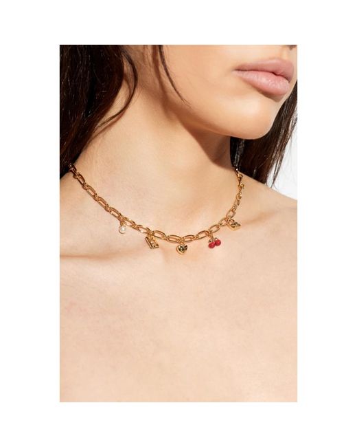 Necklaces COACH de color Metallic