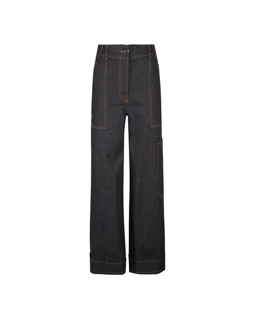 Tom Ford Gray Wide Trousers