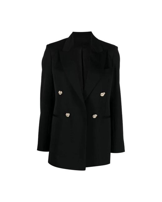 Lanvin Double Breasted Jacket in het Black