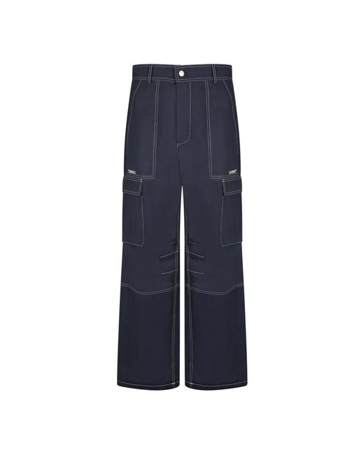 Carrera Blue Wide Trousers for men
