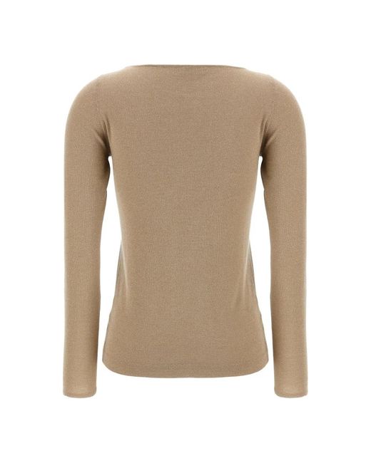Brunello Cucinelli Natural Cashmere Knitwear