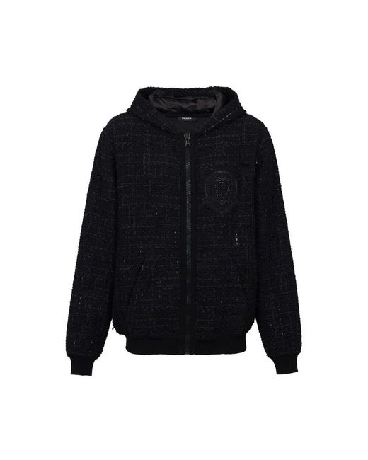 Balmain Blue Winter Jackets for men