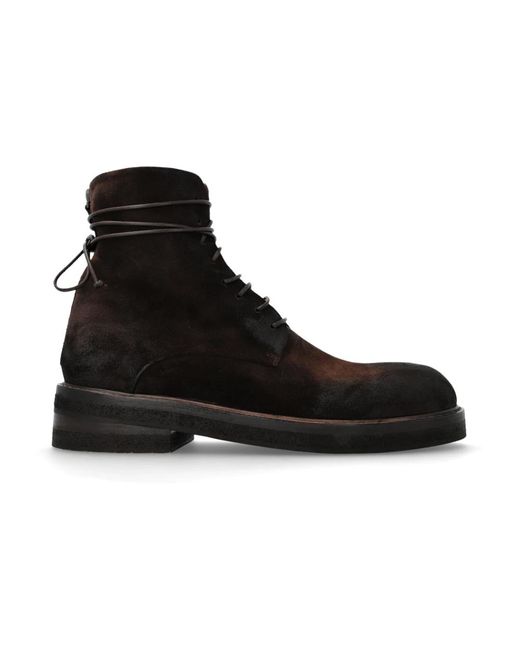 Lace-Up Boots Marsèll de hombre de color Black