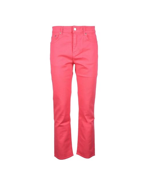 Department 5 Pink Bootcut Jeans