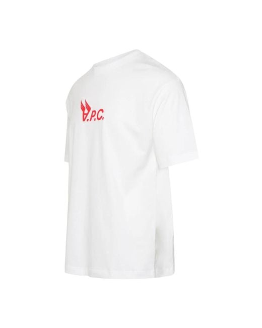 A.P.C. T-Shirts in het White voor heren