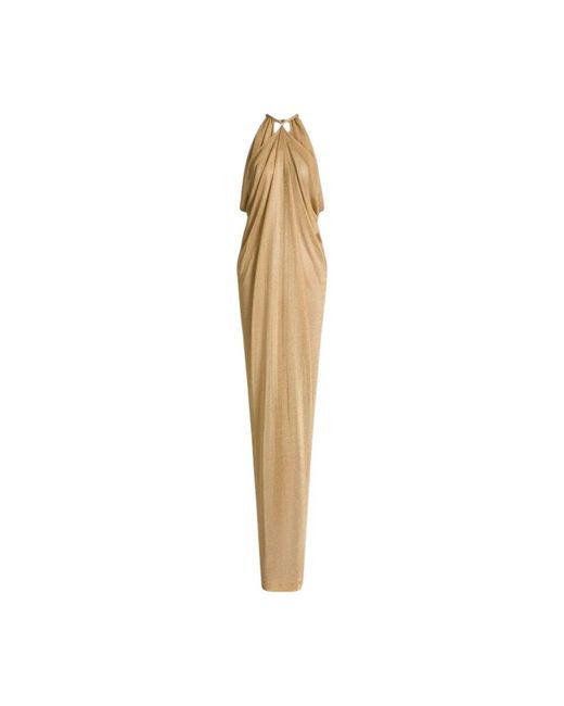 Alberta Ferretti Metallic Gowns