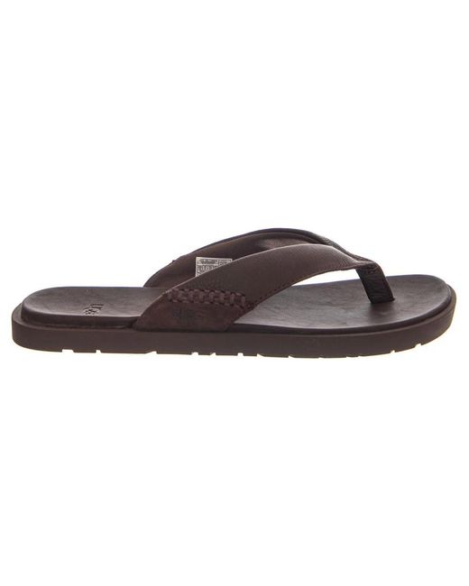 Flip Flops di Ugg in Brown da Uomo