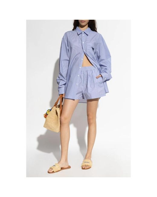 DSquared² Short Shorts in het Blue